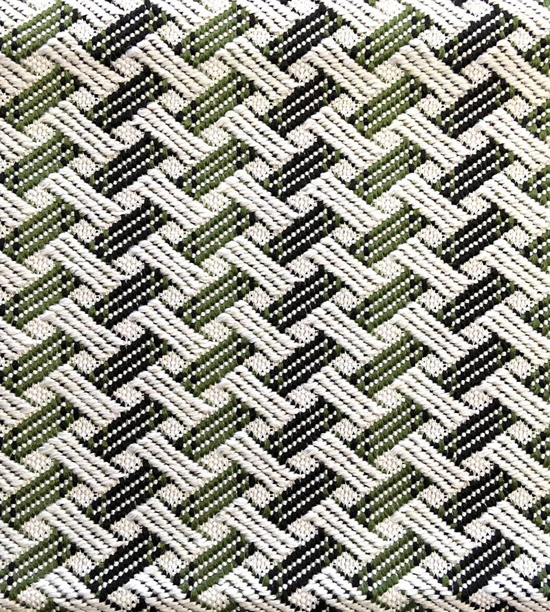 Aldeco Tiebele Green Moss Fabric A9TIEB0002