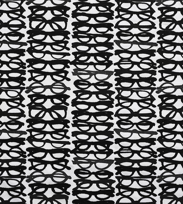 Aldeco Pop Art Black & White Fabric Sample A918390003