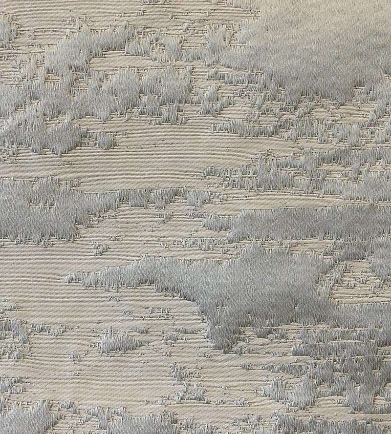 Aldeco Flair Brushed Nickel Fabric Sample A918450003