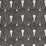 Aldeco Sperky Velvet Linen Black Fabric A9192600003