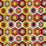 Aldeco Rhapsody Hot Cherry Gold Fabric A926000003