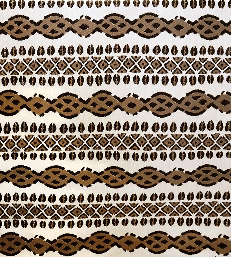 Aldeco Burkina Coffee Fabric Sample A9BURK0003