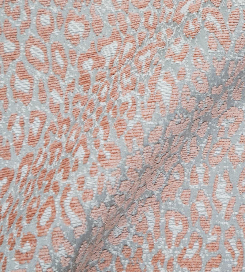 Aldeco Leopard Pink Sand Fabric A9LEOP0003
