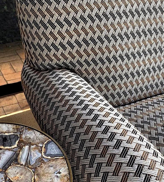 Aldeco Tiebele Coffee Fabric A9TIEB0003