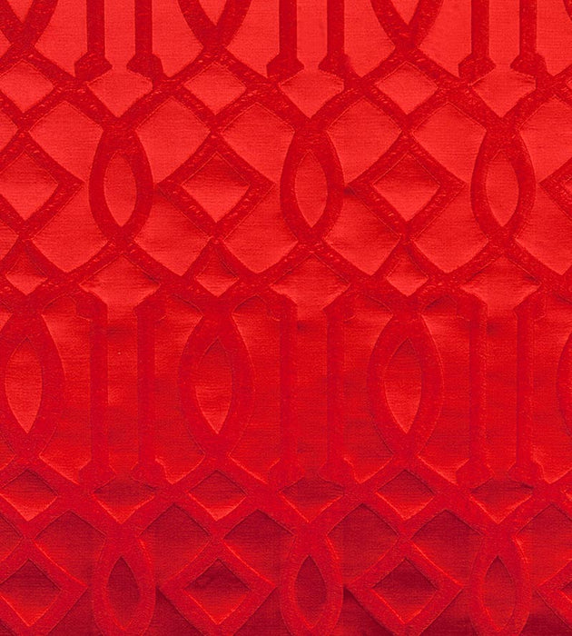 Aldeco Master Trellis Coca Cola Red Fabric Sample A918700004