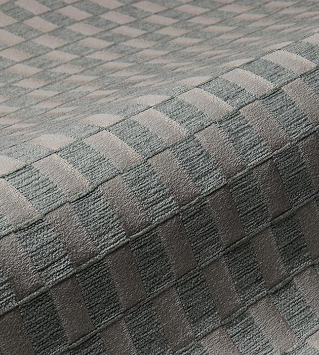 Aldeco Damier Seafoam Fabric Sample A9DAMI0004