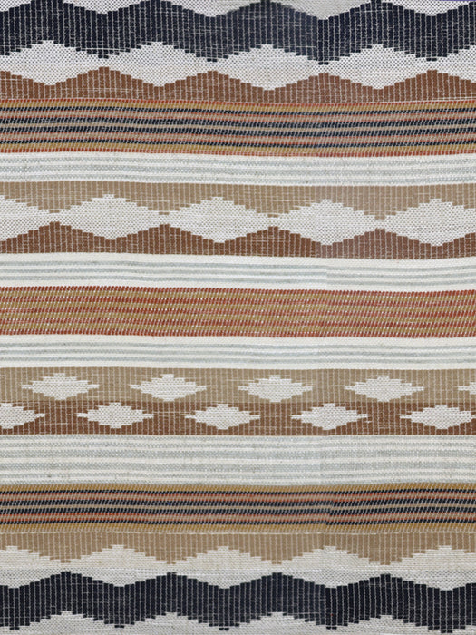 Aldeco L'Esprit Africain Fr Lin Marin Fabric Sample A9ESPRIT0004