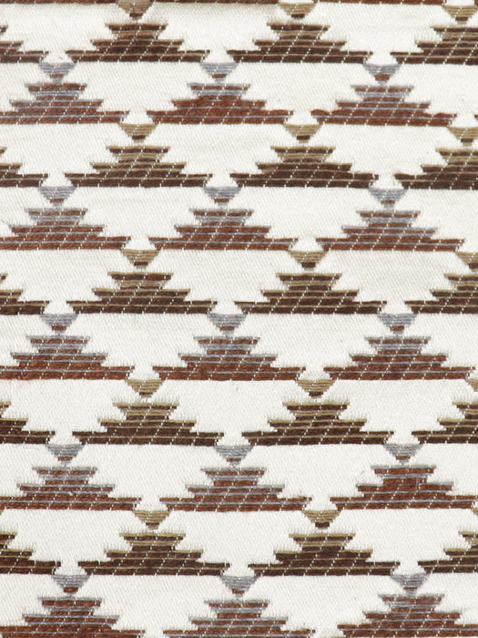 Aldeco Haut Desert Fr Chocolate Mix Fabric Sample A9HAUT0004
