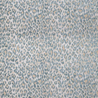 Aldeco Leopard Cloudy Blue Fabric A9LEOP0004