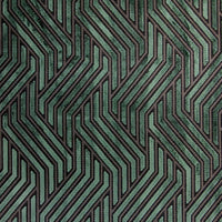 Aldeco Modernist Jacquard Velvet Moss Green Fabric A9MODE0004