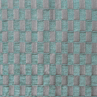 Aldeco Damier Porcelain Blue Fabric A9DAMI0005