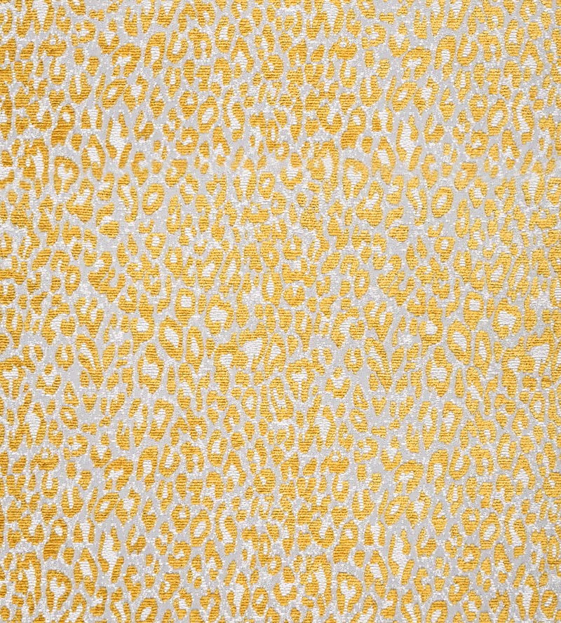 Aldeco Leopard Misted Yellow Fabric A9LEOP0005