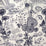 Aldeco Toile Life - Outdoor Fr Marine Blue Fabric Sample A9TLIFE0005