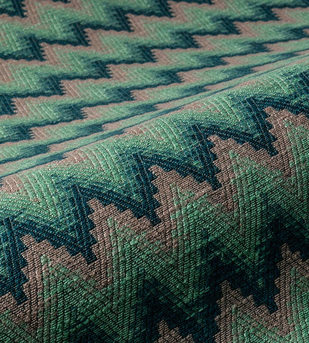 Aldeco Blossom Diva Aqua Blue Fabric A9BLOS0006