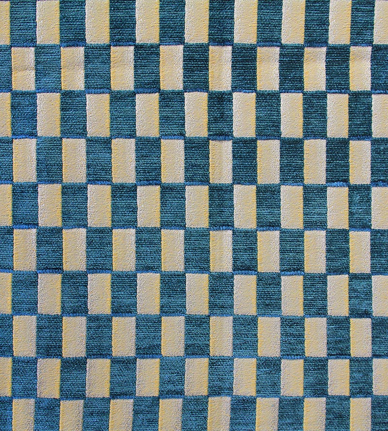 Aldeco Damier Amazon Sunrise Fabric Sample A9DAMI0006