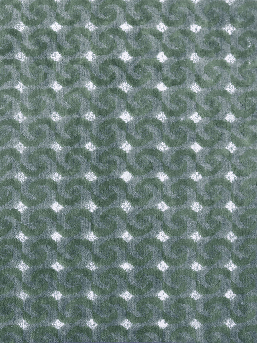 Aldeco Frisson Velvet Sage Green Fabric A9FRISSON0006