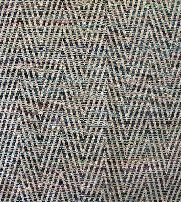 Aldeco Radiant Blue Blossom Fabric Sample A9RADI0006