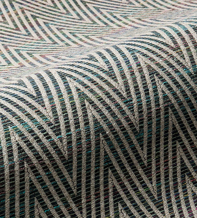 Aldeco Radiant Blue Blossom Fabric Sample A9RADI0006