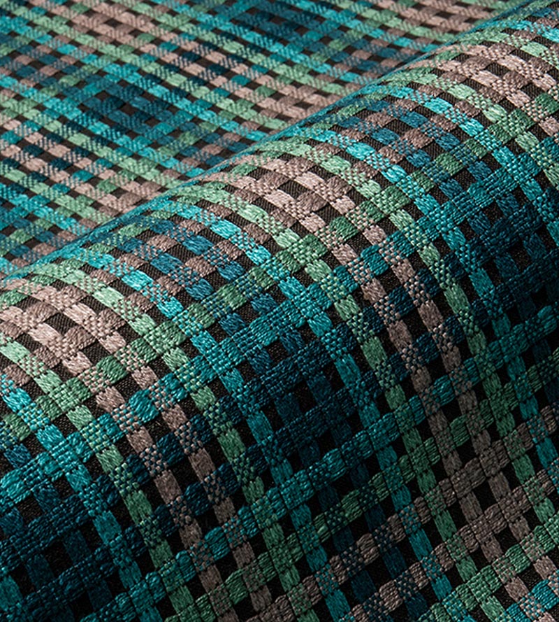 Aldeco Twiggy Diva Aqua Blue Fabric Sample A9TWIG0006