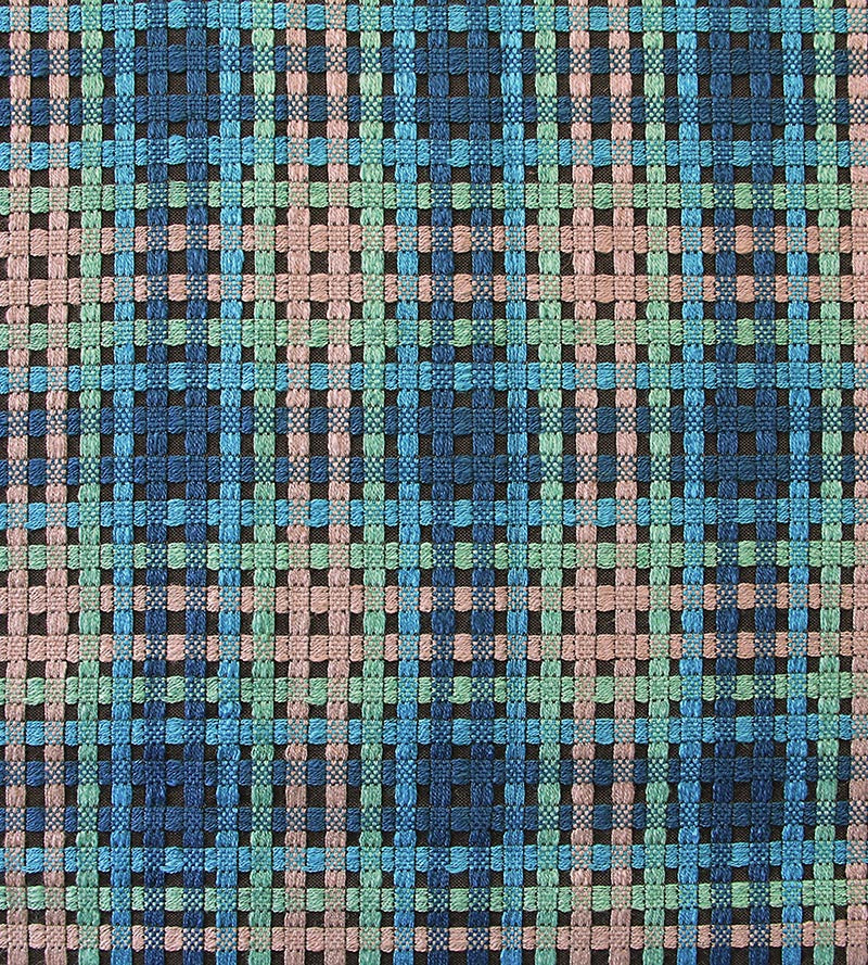 Aldeco Twiggy Diva Aqua Blue Fabric Sample A9TWIG0006