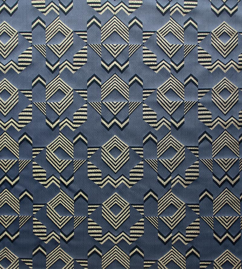 Aldeco Albers Indigo Blue Fabric Sample A9ALBE0007