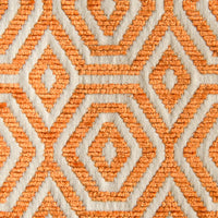 Aldeco Geometric Drops Orange Koi Fabric A9GEOM0007