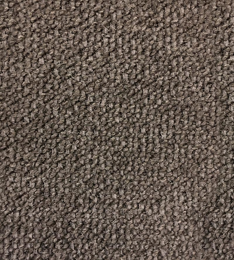 Aldeco Woolure Easy Clean Fr Dark Brown Fabric Sample A9WOOL0007