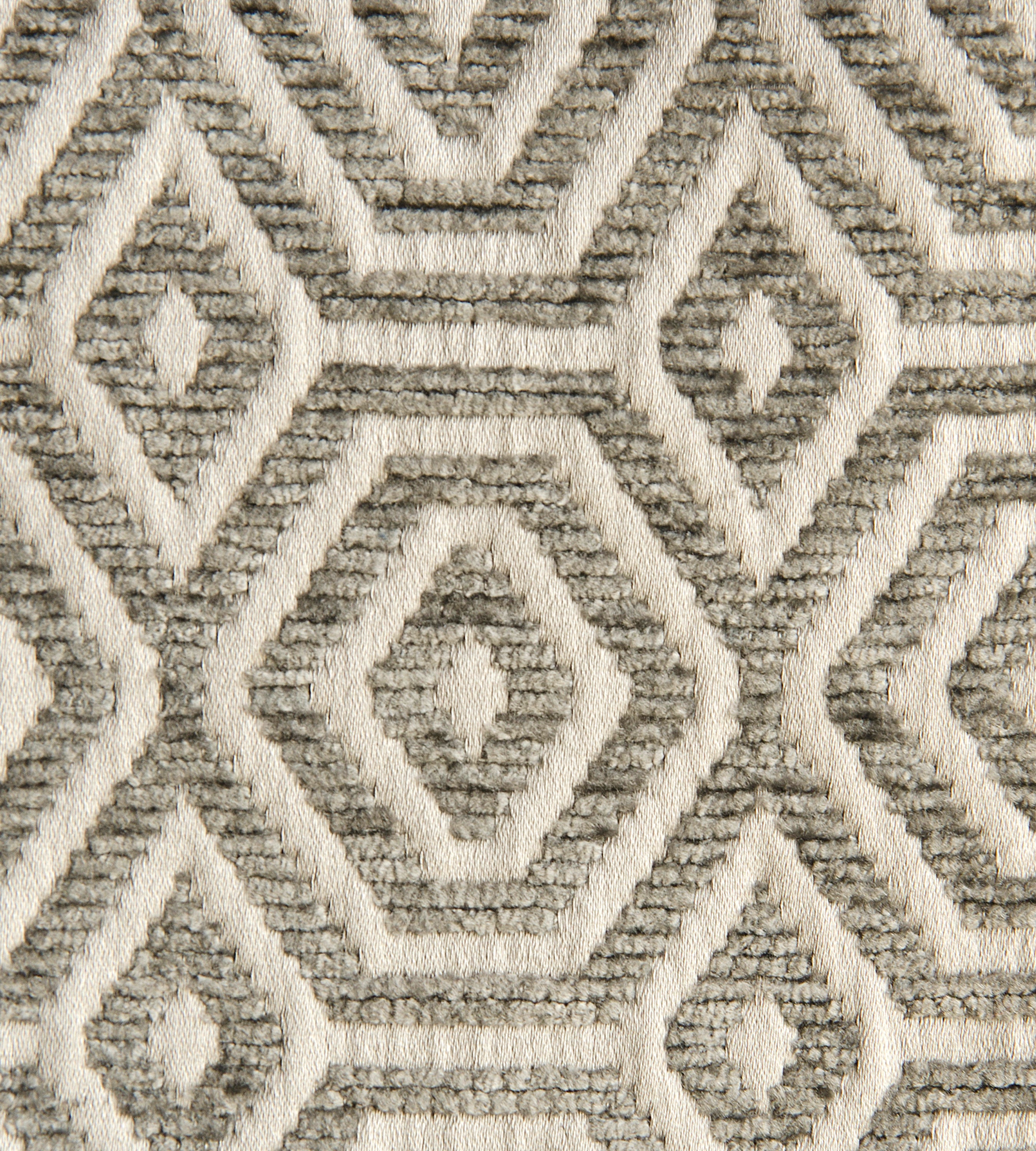 Aldeco Geometric Drops Castle Gray Fabric Sample A9GEOM0008
