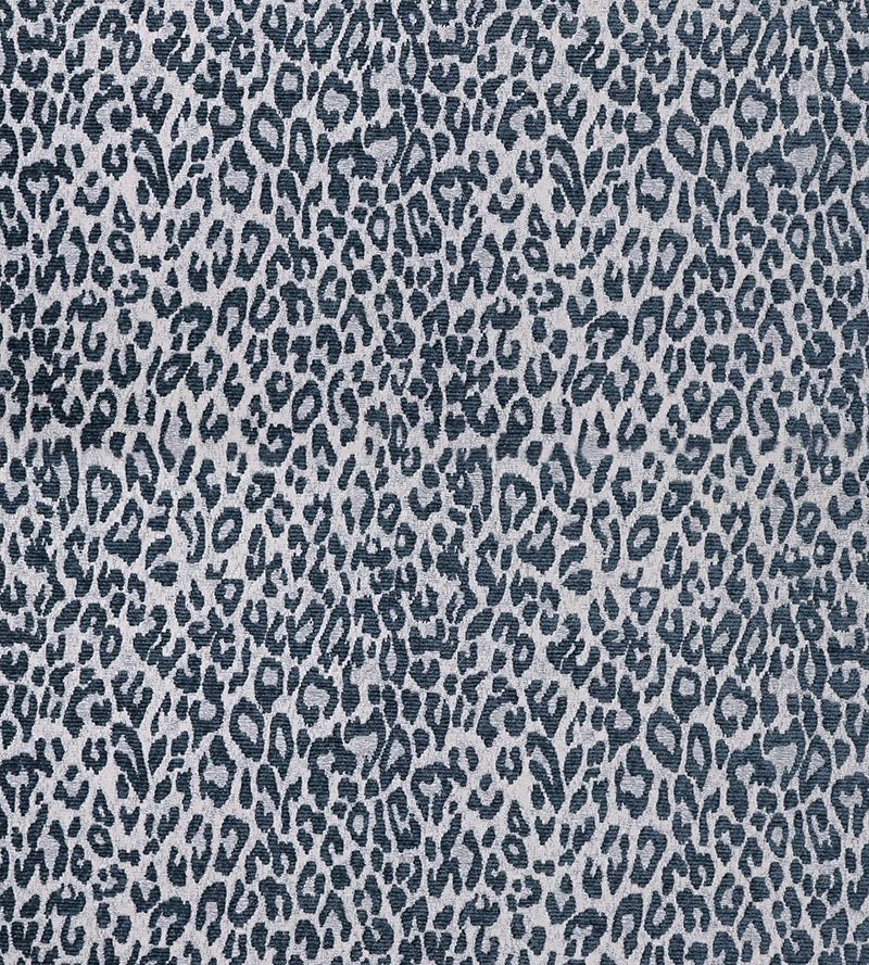 Aldeco Leopard Orion Blue Fabric A9LEOP0008