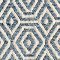 Aldeco Geometric Drops Orion Blue Fabric A9GEOM0009