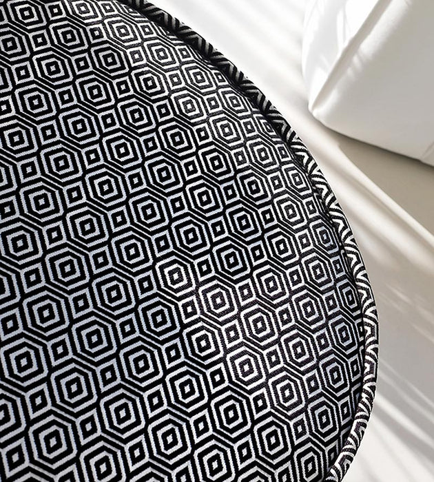 Aldeco Geometric Drops Sexy Black Fabric A9GEOM0010