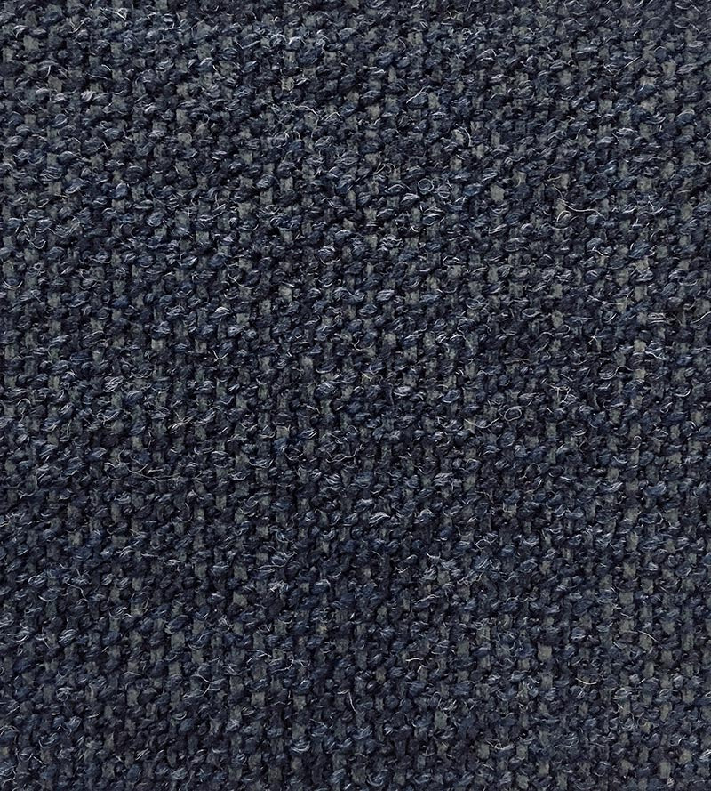 Aldeco Woolure Easy Clean Fr Indigo Blue Fabric Sample A9WOOL0010