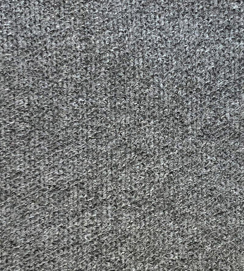 Aldeco Vellutino Fr Stone Gray Fabric Sample A9VELL0015