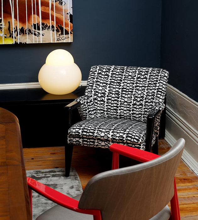 Aldeco Pop Art Black & White Fabric Sample A918390003