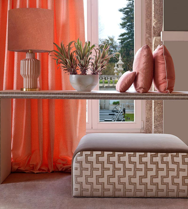 Aldeco Tweeter Living Coral Fabric Sample A919330005