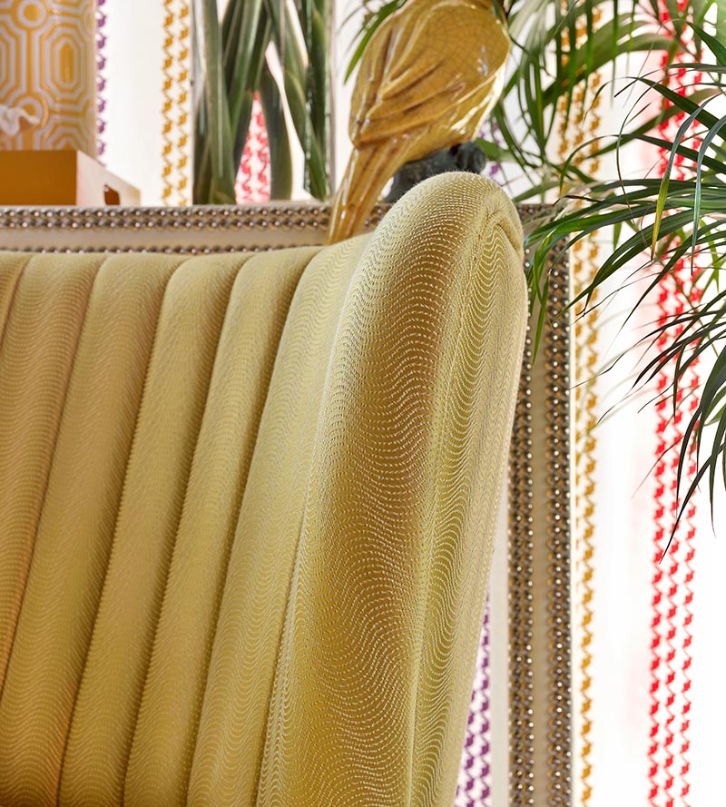 Aldeco Marine Paradise Red Fabric Sample A919340015