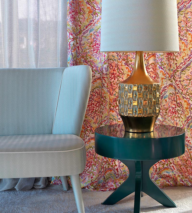 Aldeco Marine Flamingo Pink Fabric Sample A919340014