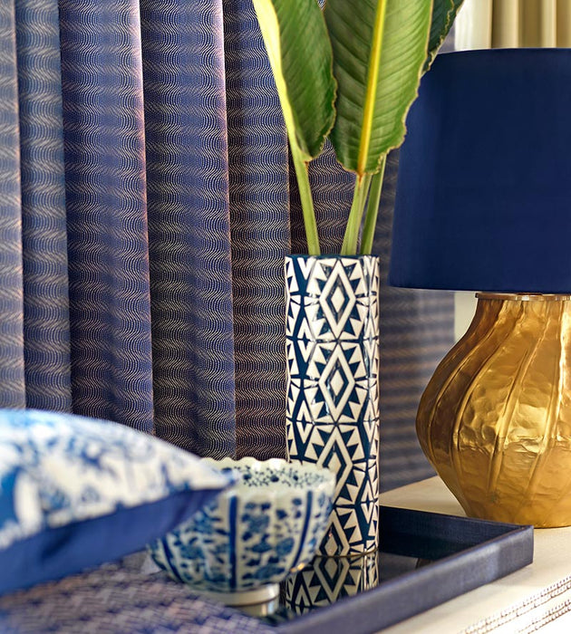 Aldeco Marine Nautical Blue Fabric A919340012