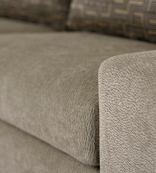 Aldeco Pulp Astrakan Taupe Fabric A9PULP0002