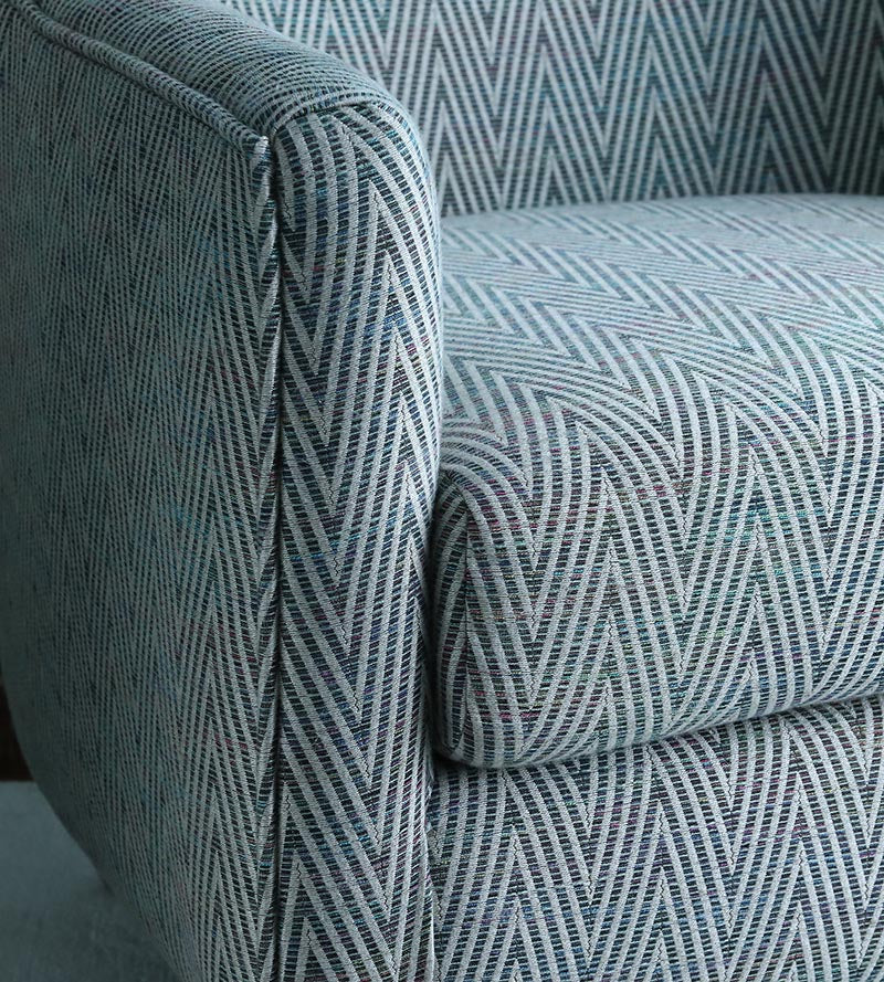 Aldeco Radiant Aquablossom Fabric Sample A9RADI0003