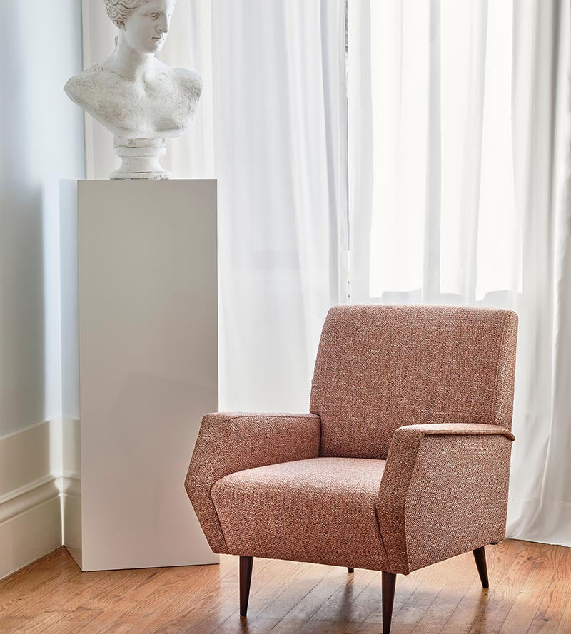 Aldeco Touche Natural White Fabric Sample A9TOUC0002