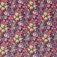 Morris & Co Golden Lily Seratonin Pink Fabric AARC520003