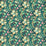 Morris & Co Golden Lily Galactic Ink Fabric AARC520004