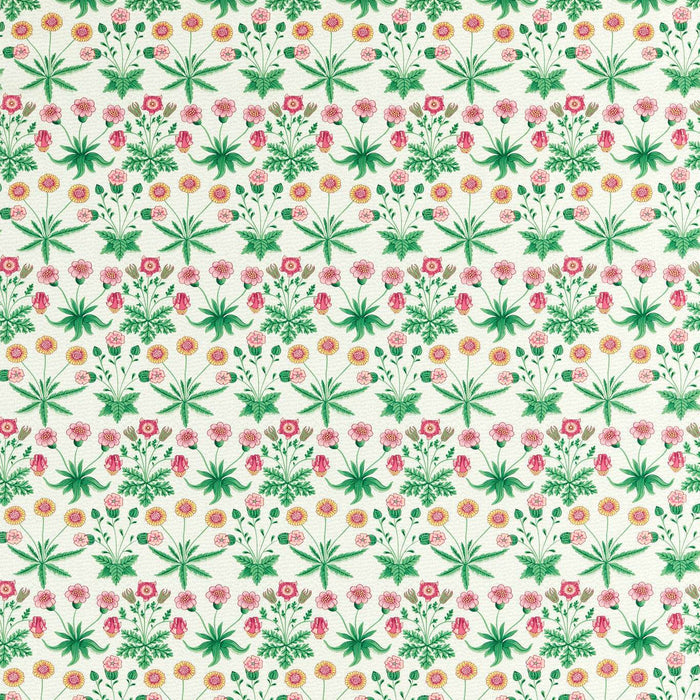 Morris & Co Daisy Strawberry Fields Fabric Sample AARC520009