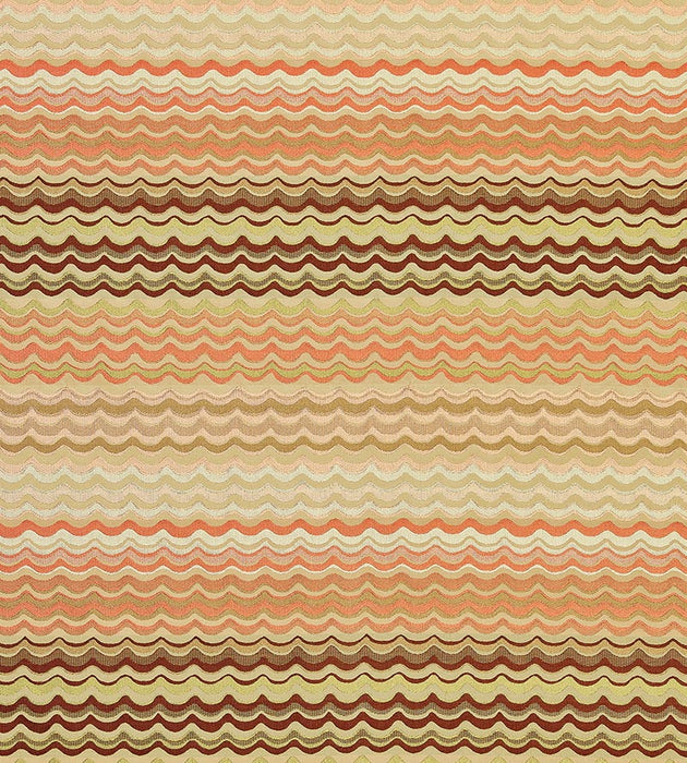 Old World Weavers New Wave Coral Fabric Sample AB65120002