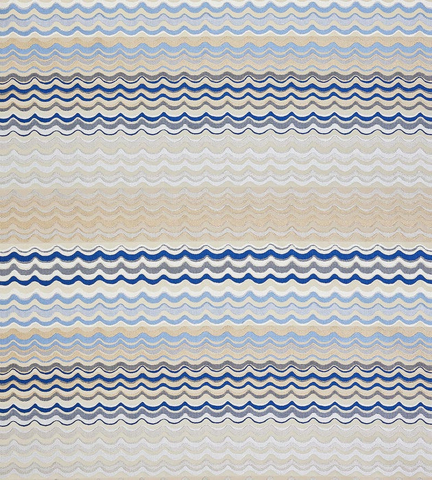 Old World Weavers New Wave Sapphire Fabric Sample AB65120006