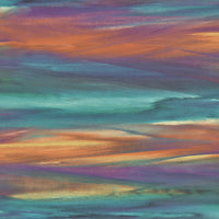 Seabrook Designs Rainbrow Brush Cerulean, Clementine, & Purple Wallpaper AH40201