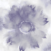 Seabrook Designs Watercolor Sunflower Metallic Purple Haze & Pearl Wallpaper AH40509
