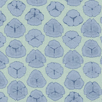 Seabrook Designs Shibori Blossoms Metallic Periwinkle & Teal Wallpaper AH41302
