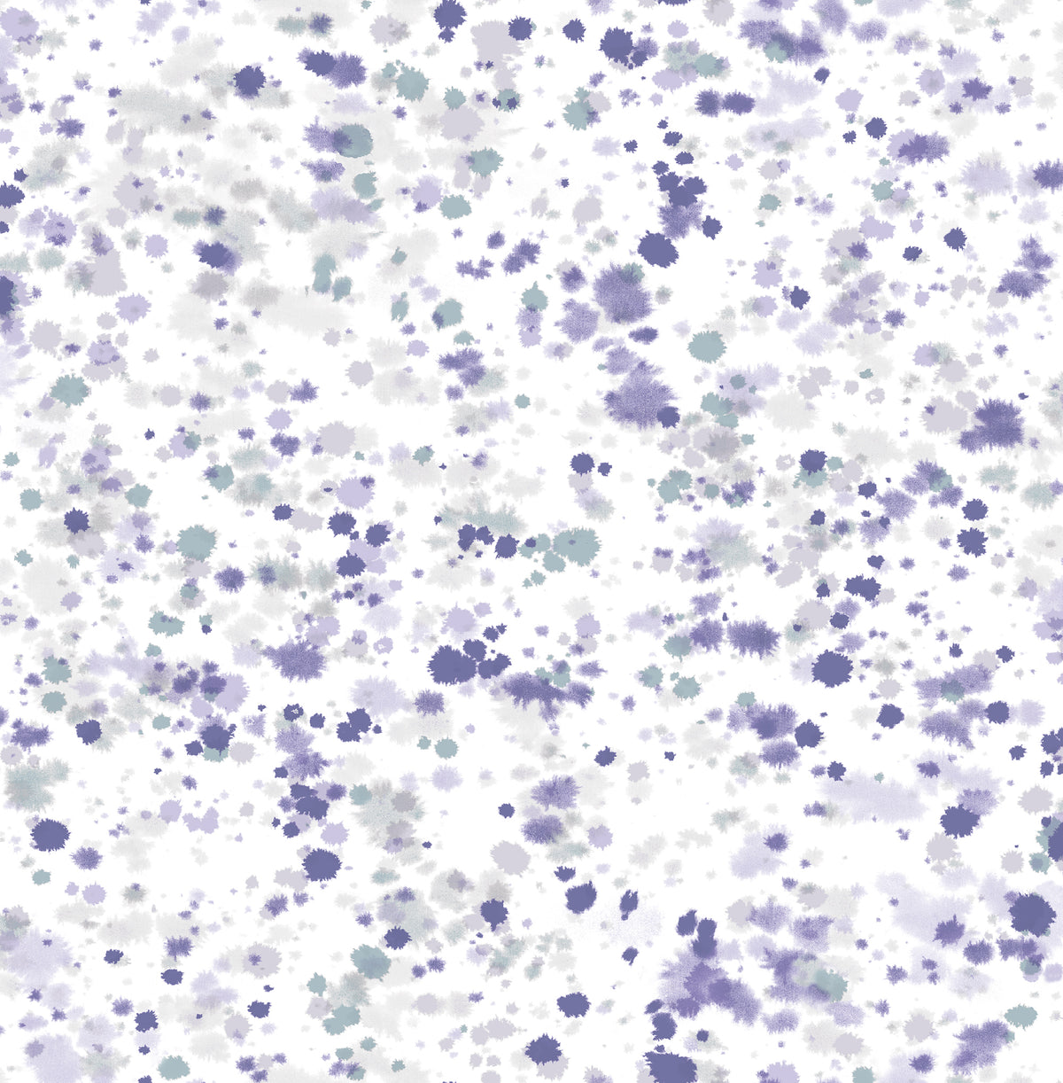 Seabrook Designs Splatter Metallic Silver, Lavender, & Robin''s Egg ...